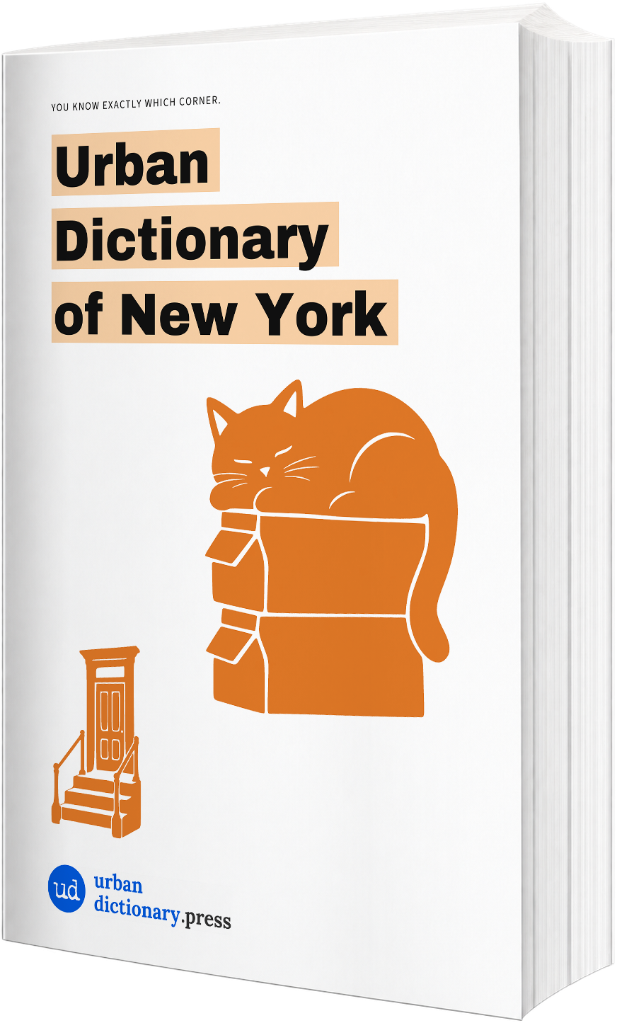 Urban Dictionary of New York paperback