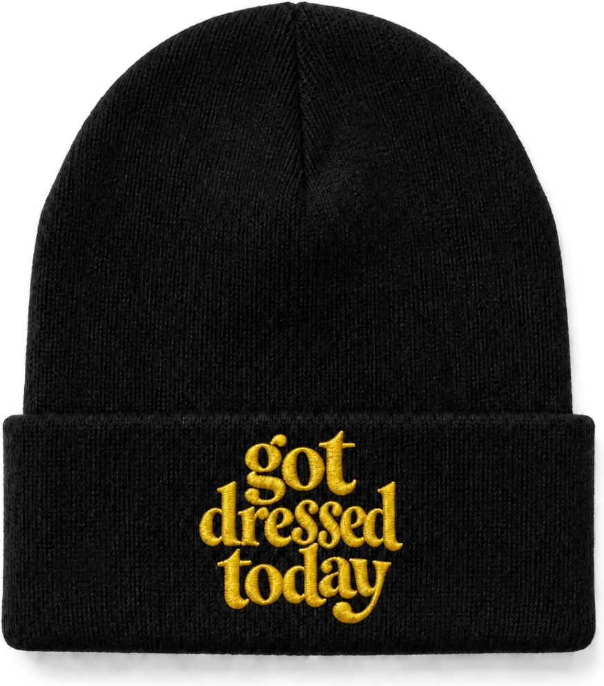 got dressed today v2-mug front