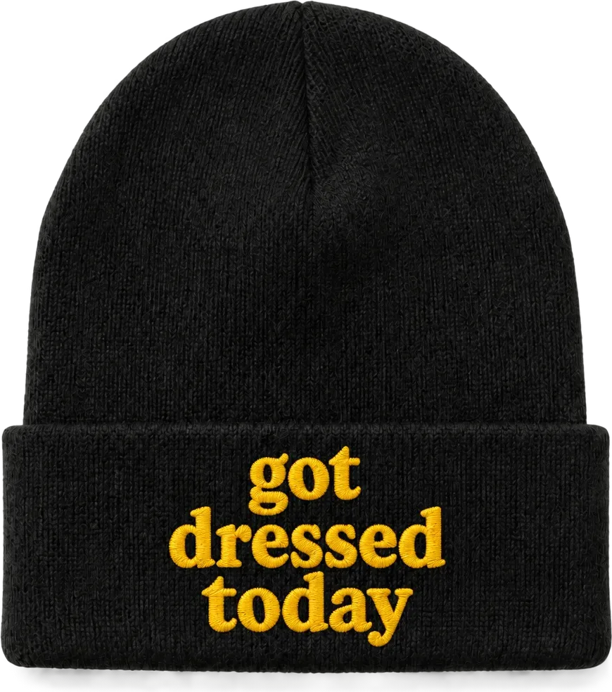 got dressed today v2-mug front