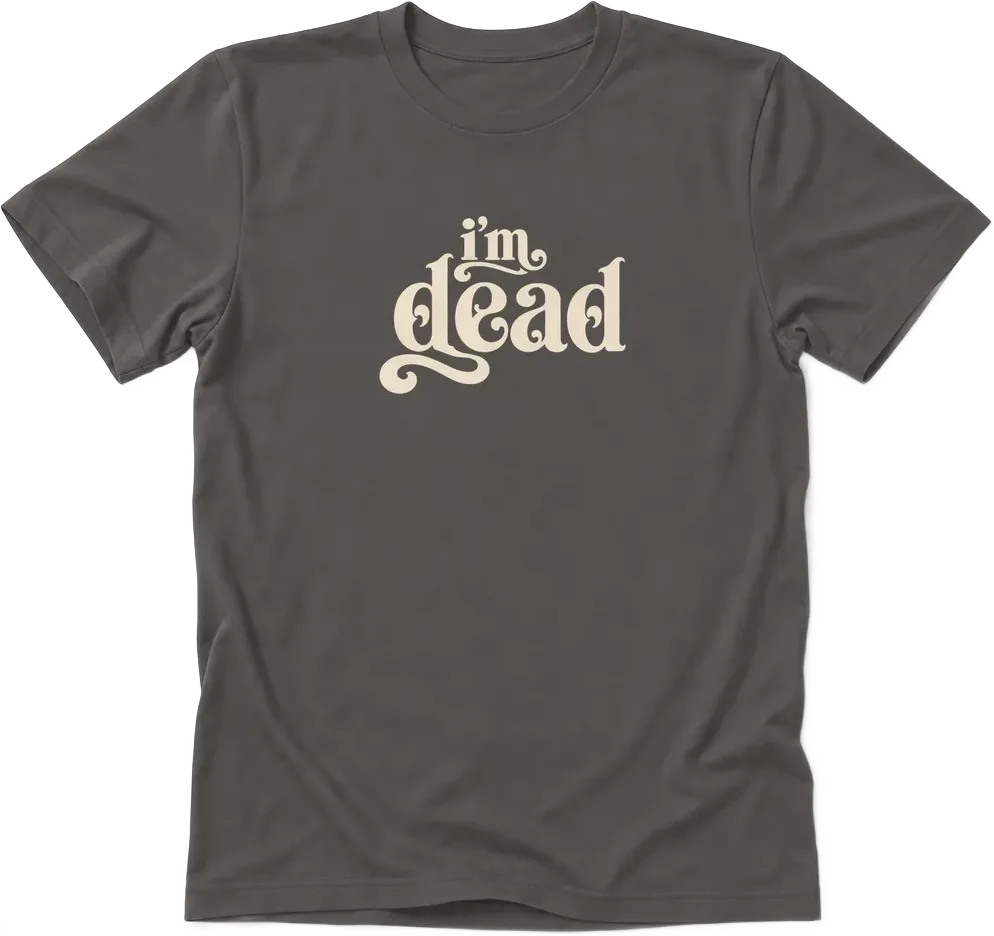i'm dead v2-mug front