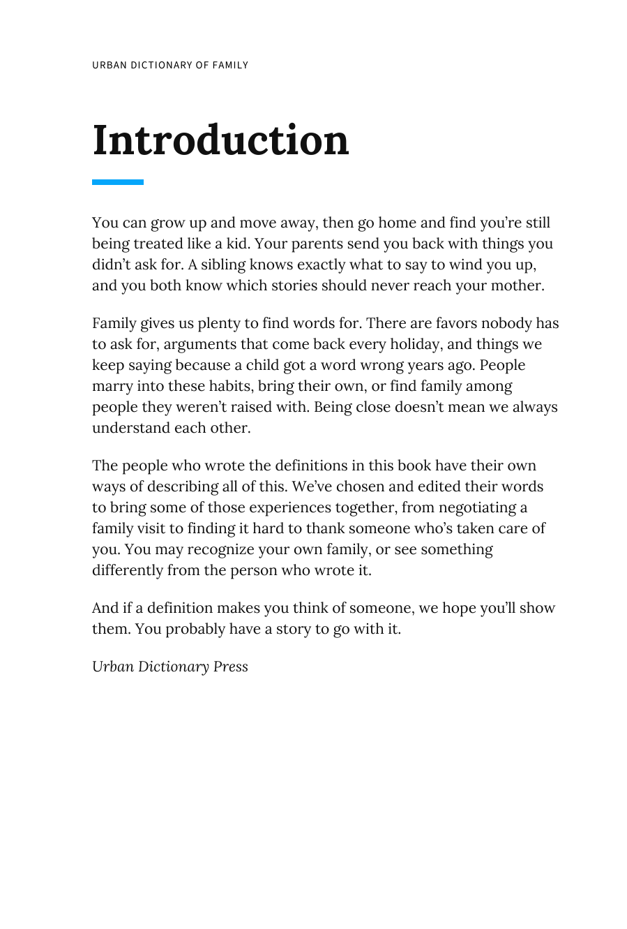 Preview page 5 of Urban Dictionary of Family