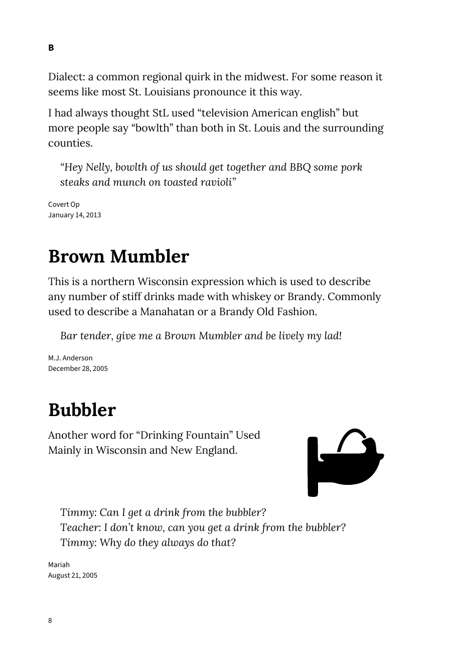 Preview page 14 of Urban Dictionary of the American Midwest