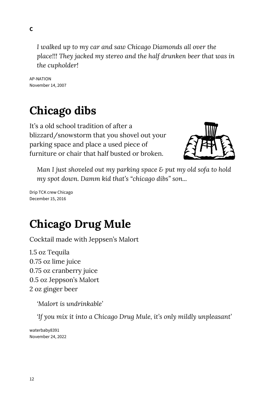 Preview page 18 of Urban Dictionary of the American Midwest