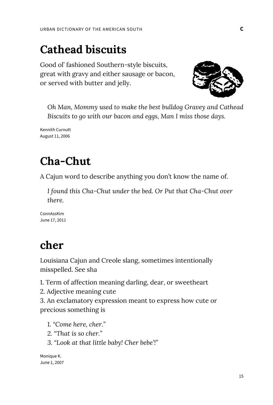 Preview page 21 of Urban Dictionary of the American South