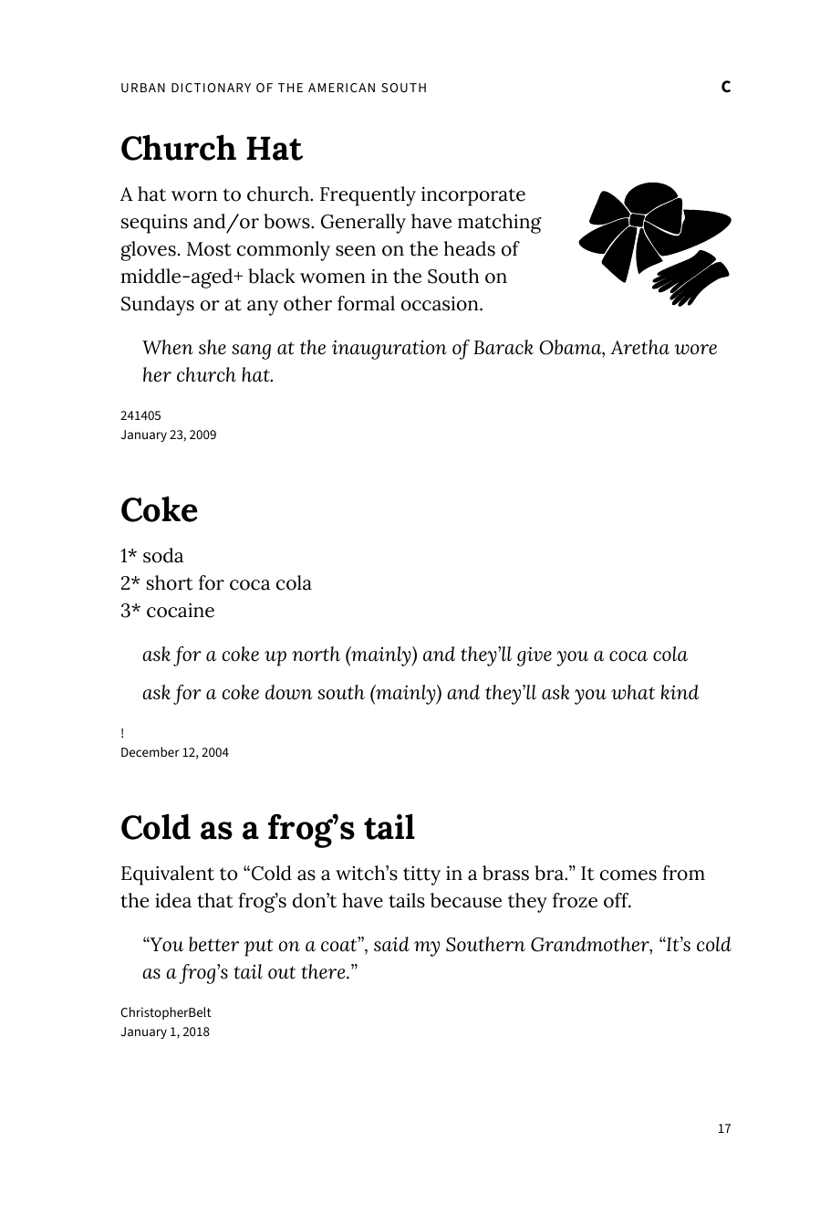 Preview page 23 of Urban Dictionary of the American South
