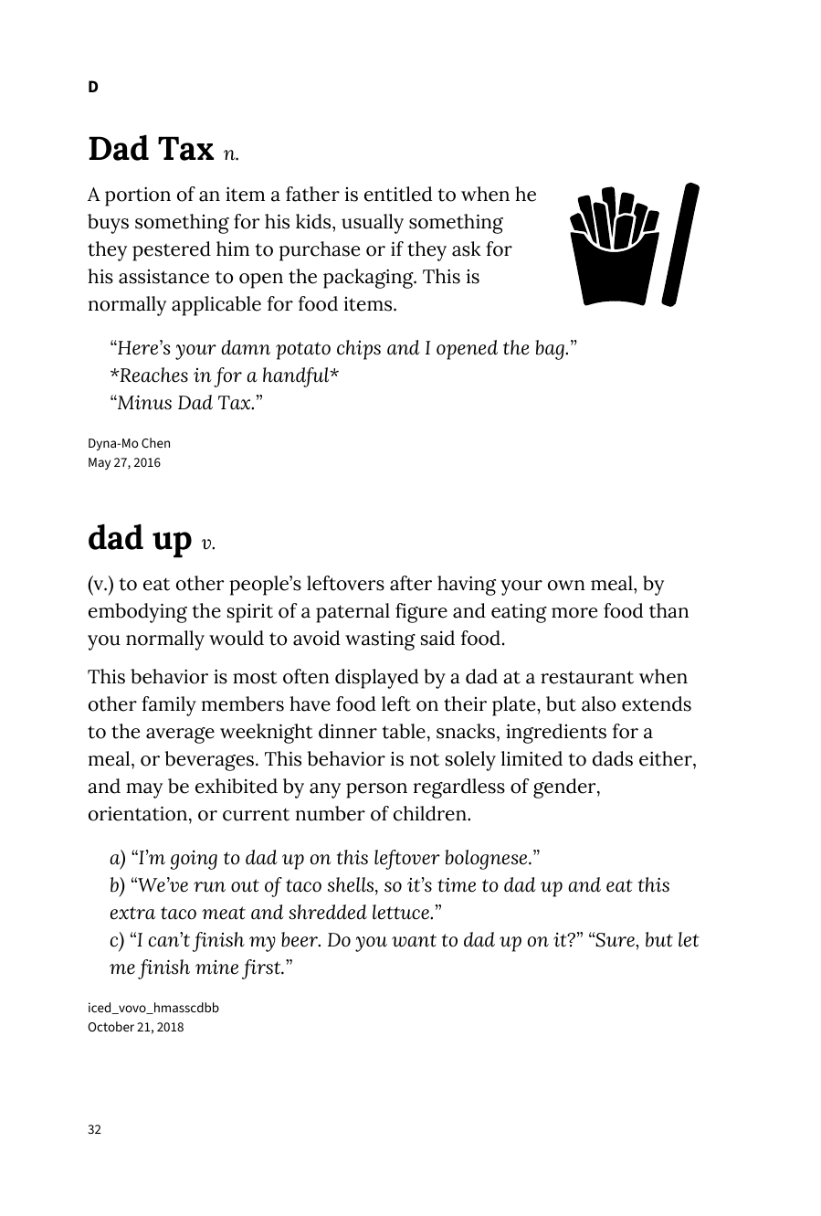 Preview page 38 of Urban Dictionary of Family