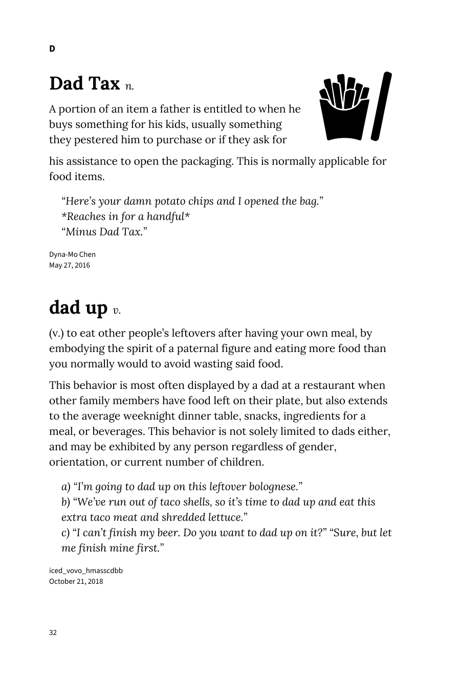 Preview page 38 of Urban Dictionary of Family