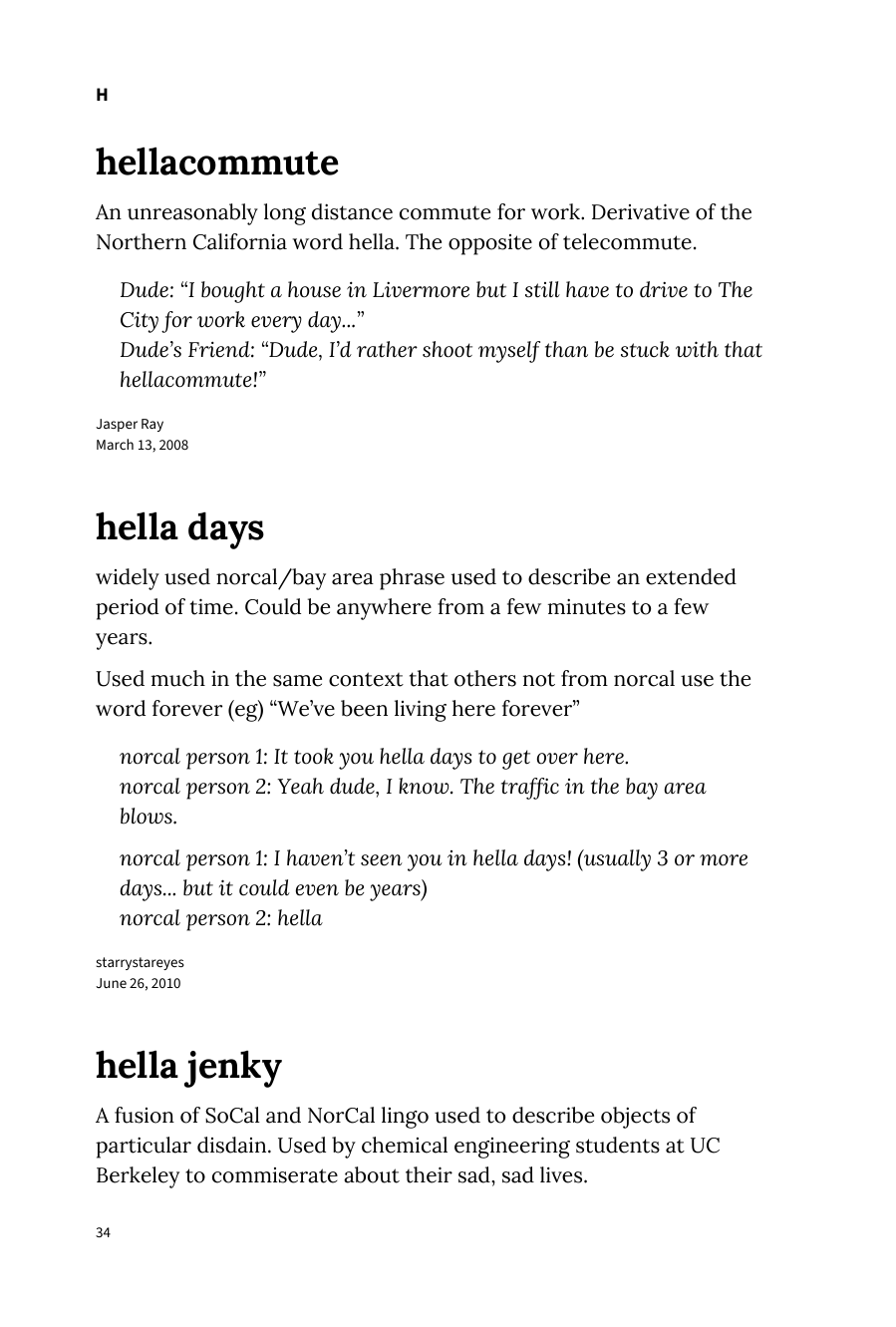 Preview page 40 of Urban Dictionary of the San Francisco Bay Area