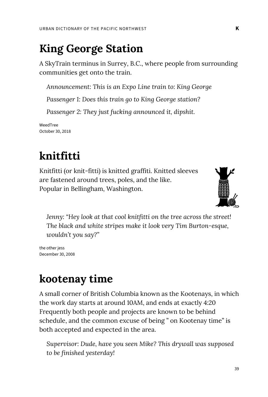 Preview page 45 of Urban Dictionary of the Pacific Northwest