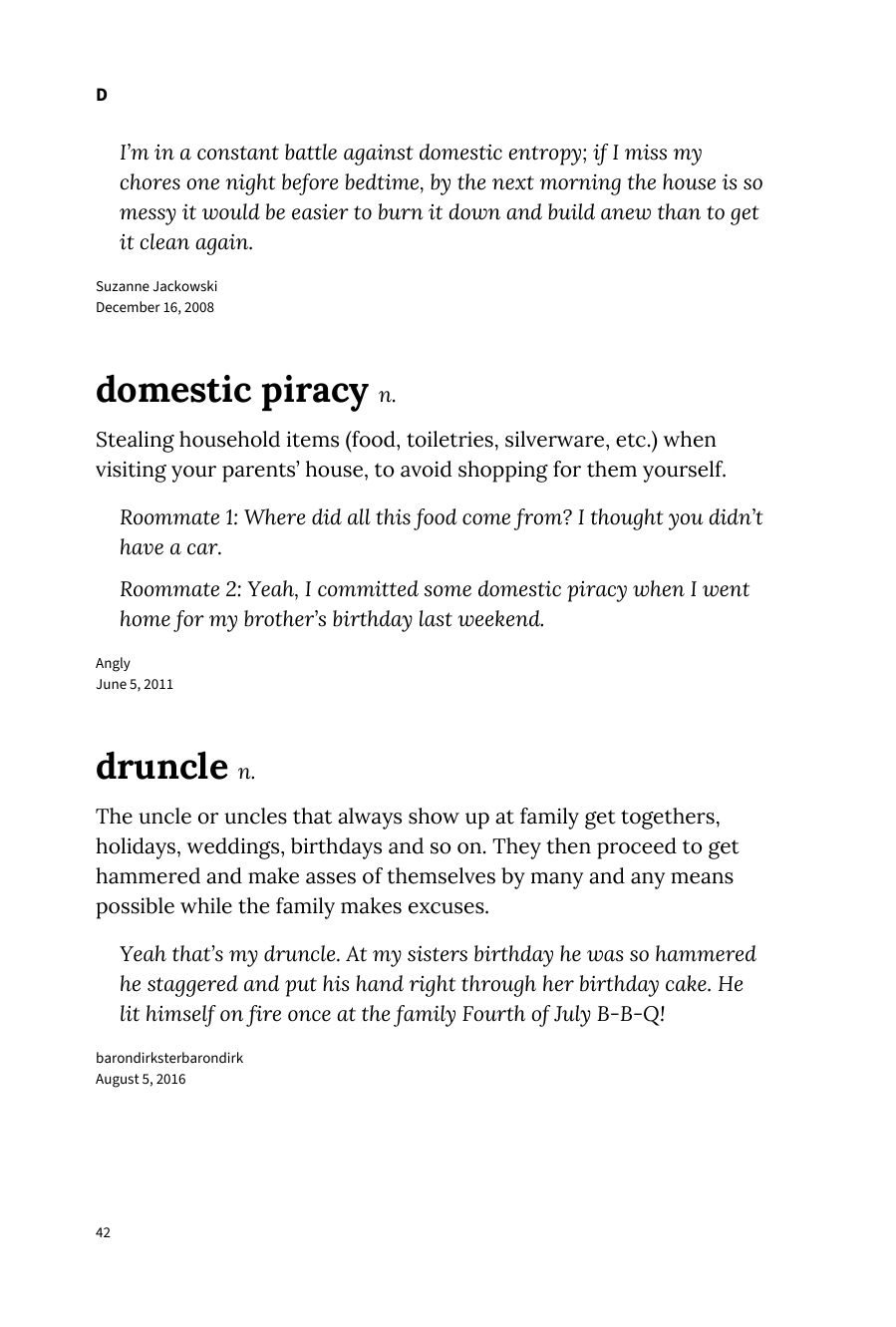 Preview page 48 of Urban Dictionary of Family