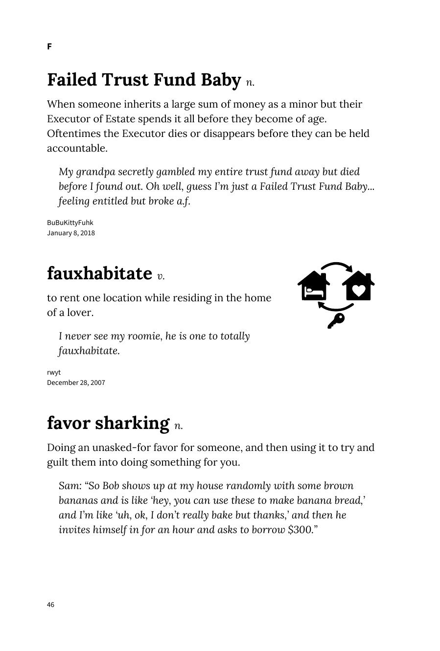 Preview page 52 of Urban Dictionary of Money