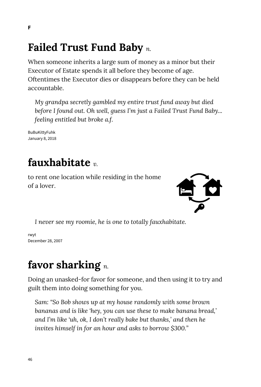Preview page 52 of Urban Dictionary of Money