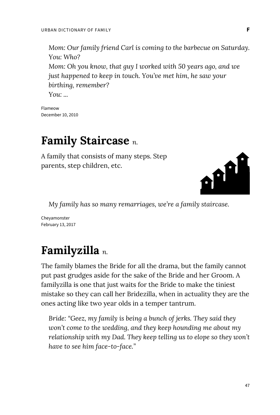 Preview page 53 of Urban Dictionary of Family