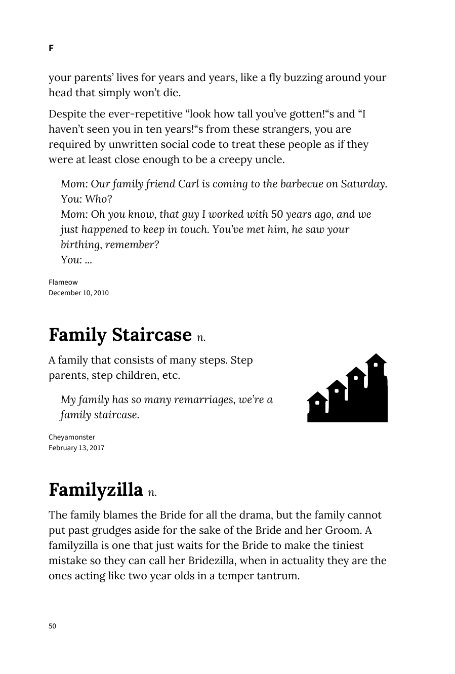 Preview page 56 of Urban Dictionary of Family