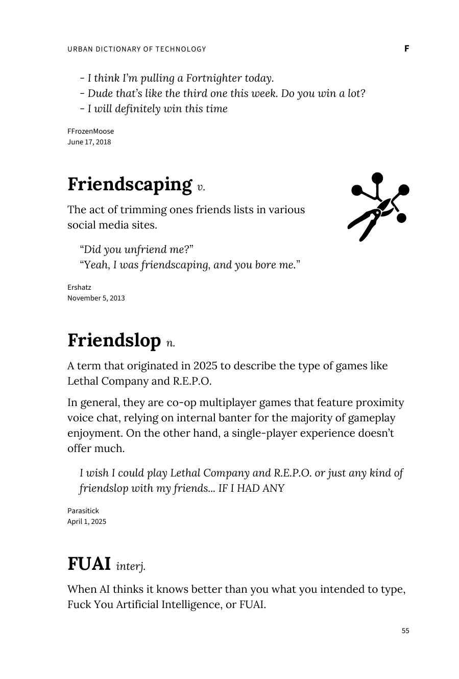Preview page 61 of the Urban Dictionary of Technology