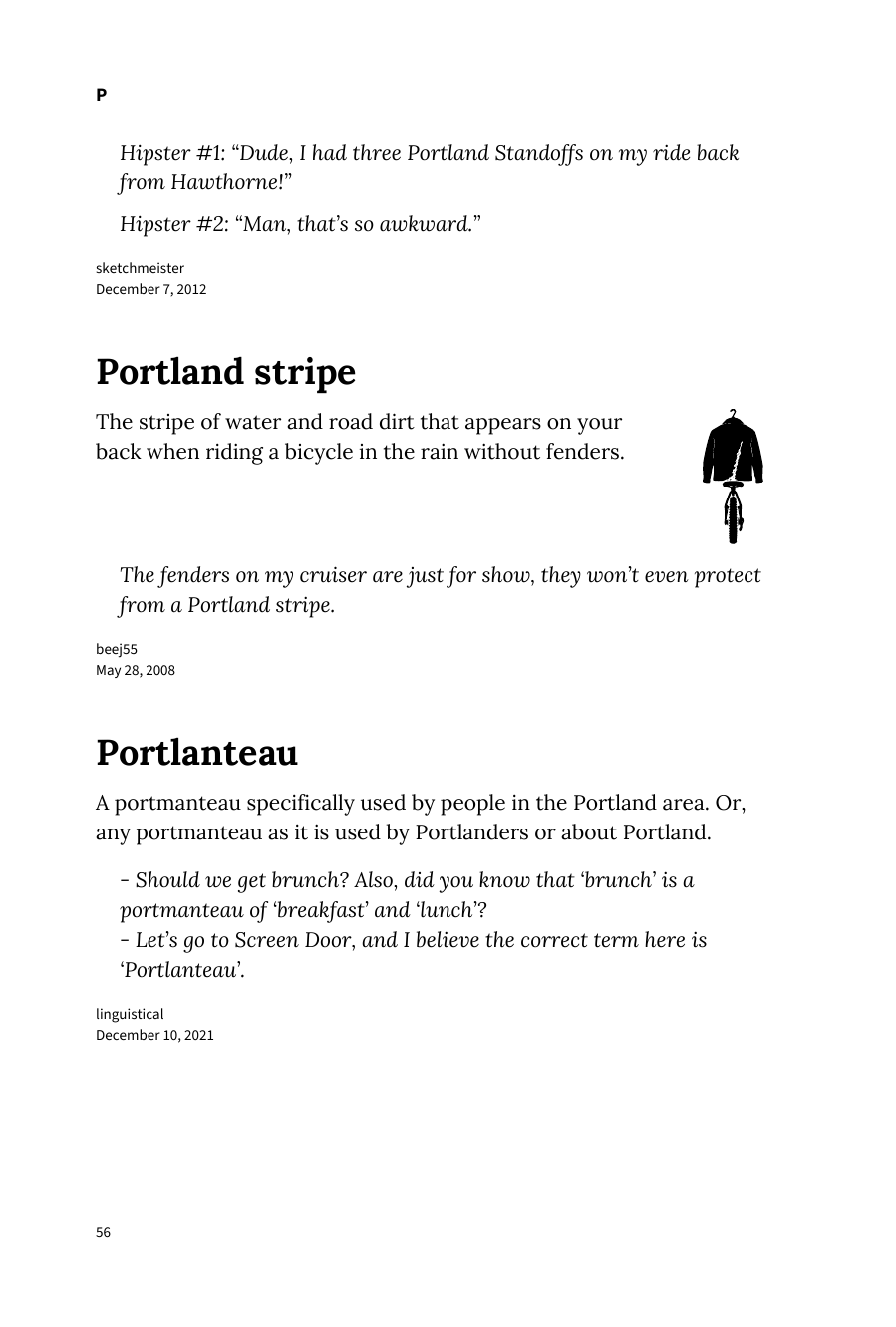 Preview page 62 of Urban Dictionary of the Pacific Northwest