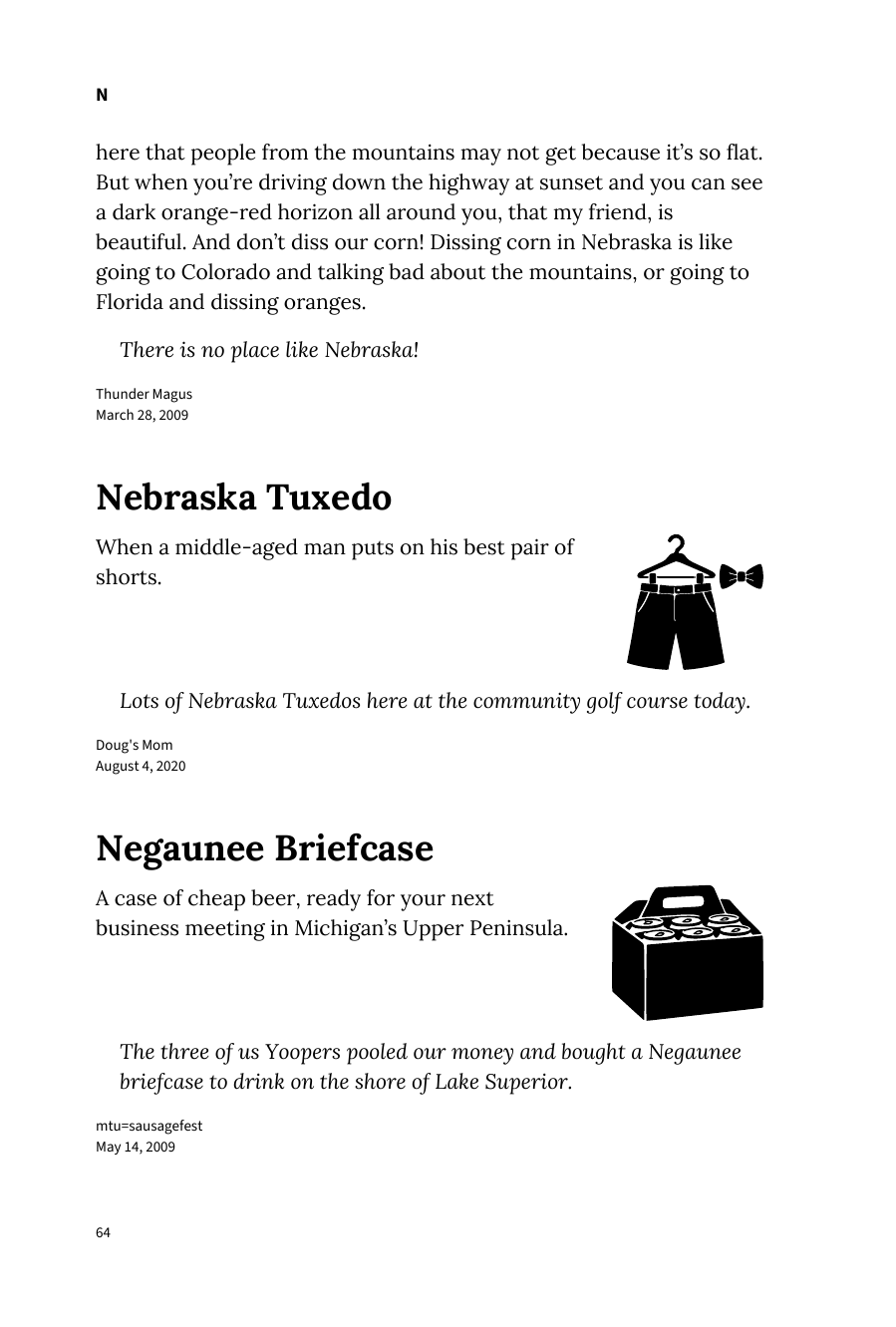 Preview page 70 of Urban Dictionary of the American Midwest