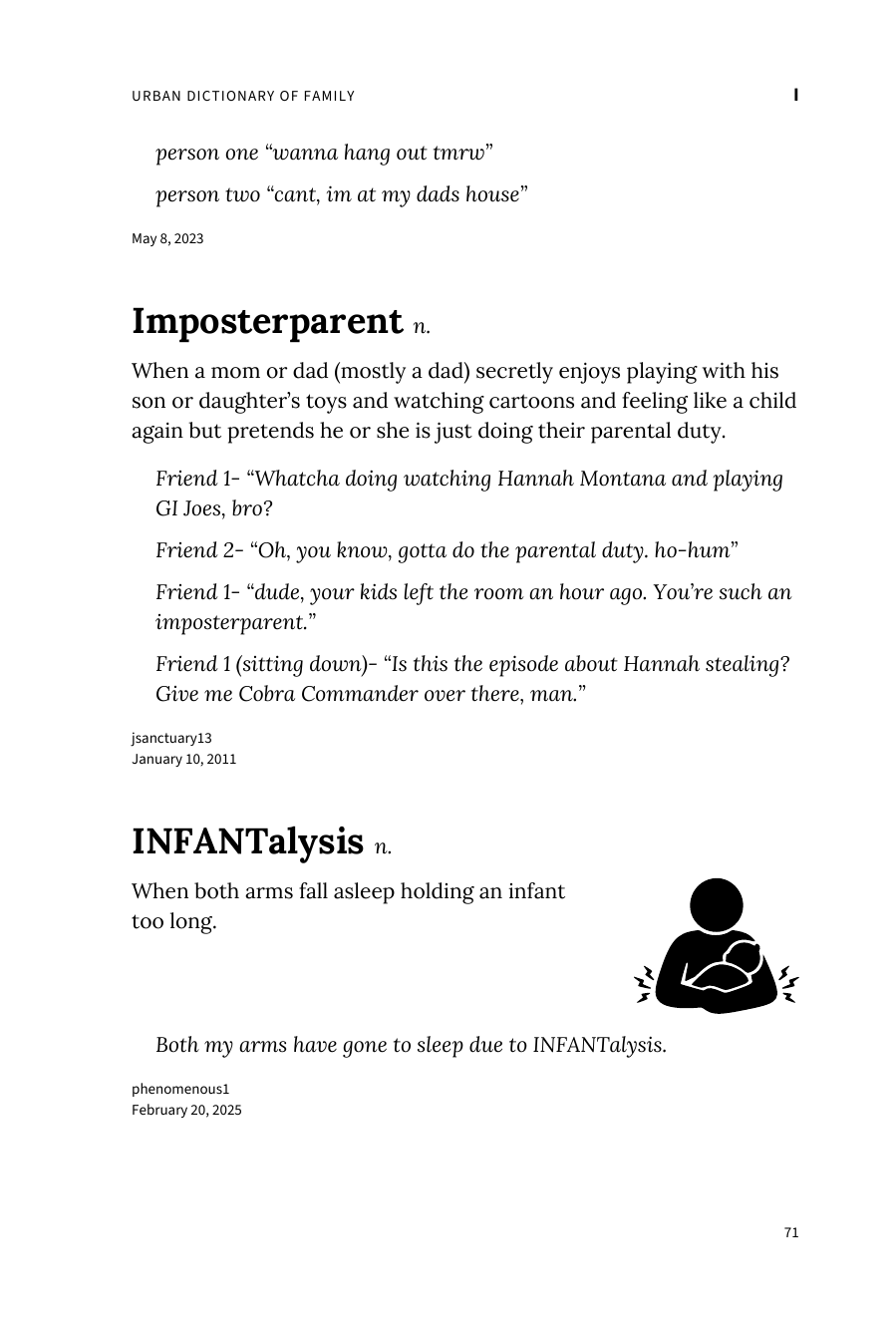 Preview page 77 of Urban Dictionary of Family