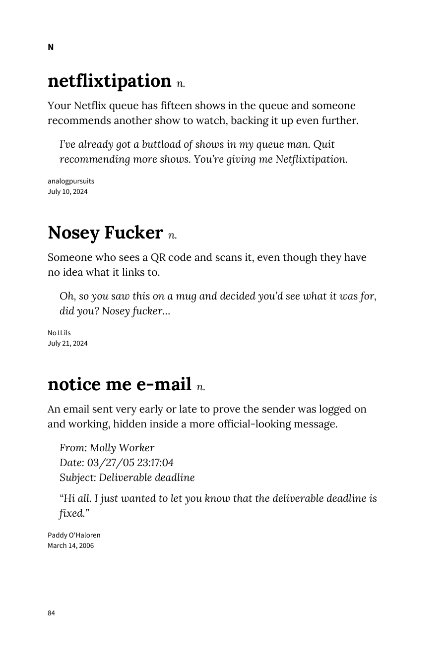 Preview page 90 of the Urban Dictionary of Technology