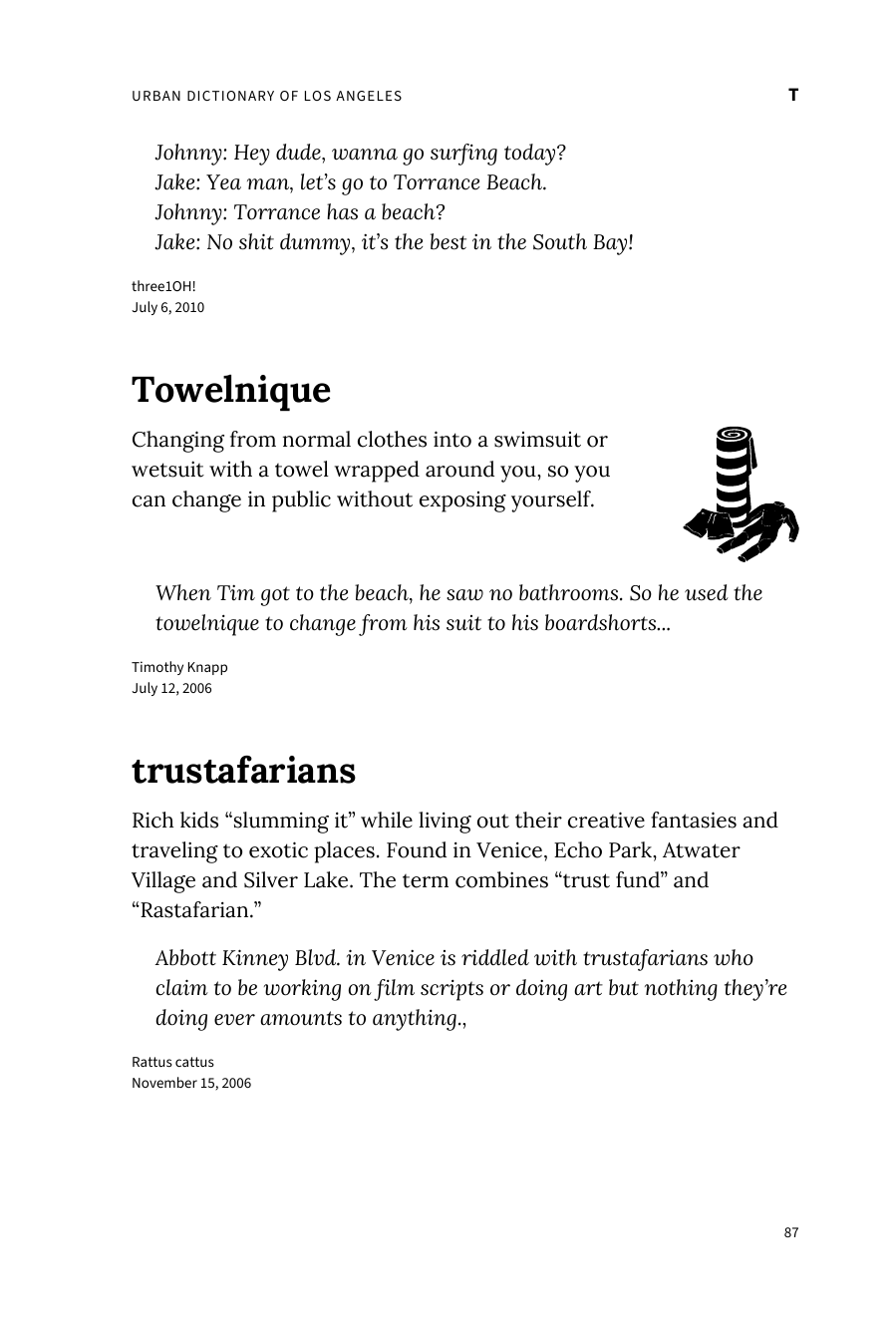 Preview page 93 of Urban Dictionary of Los Angeles