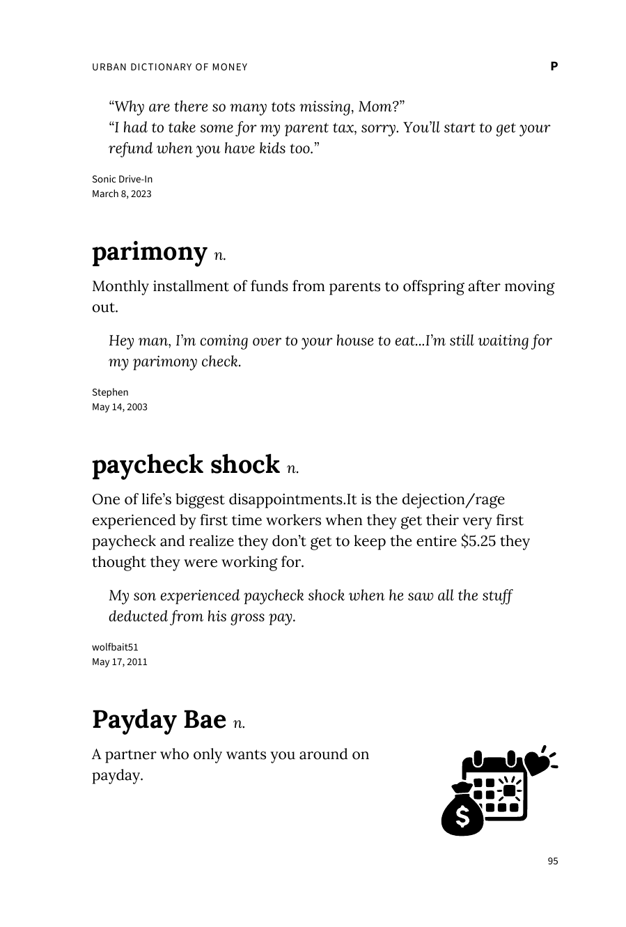 Preview page 101 of Urban Dictionary of Money