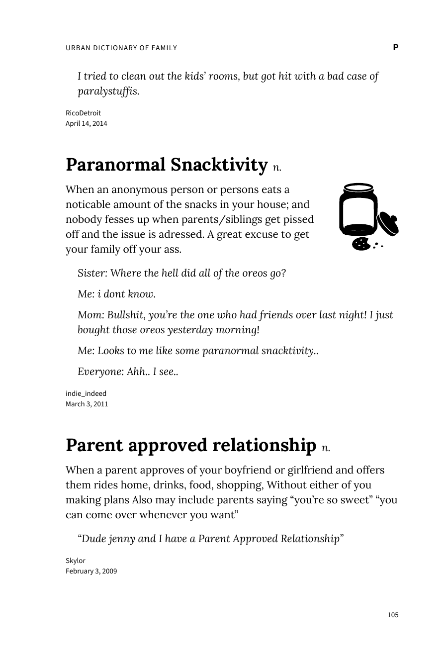 Preview page 111 of Urban Dictionary of Family