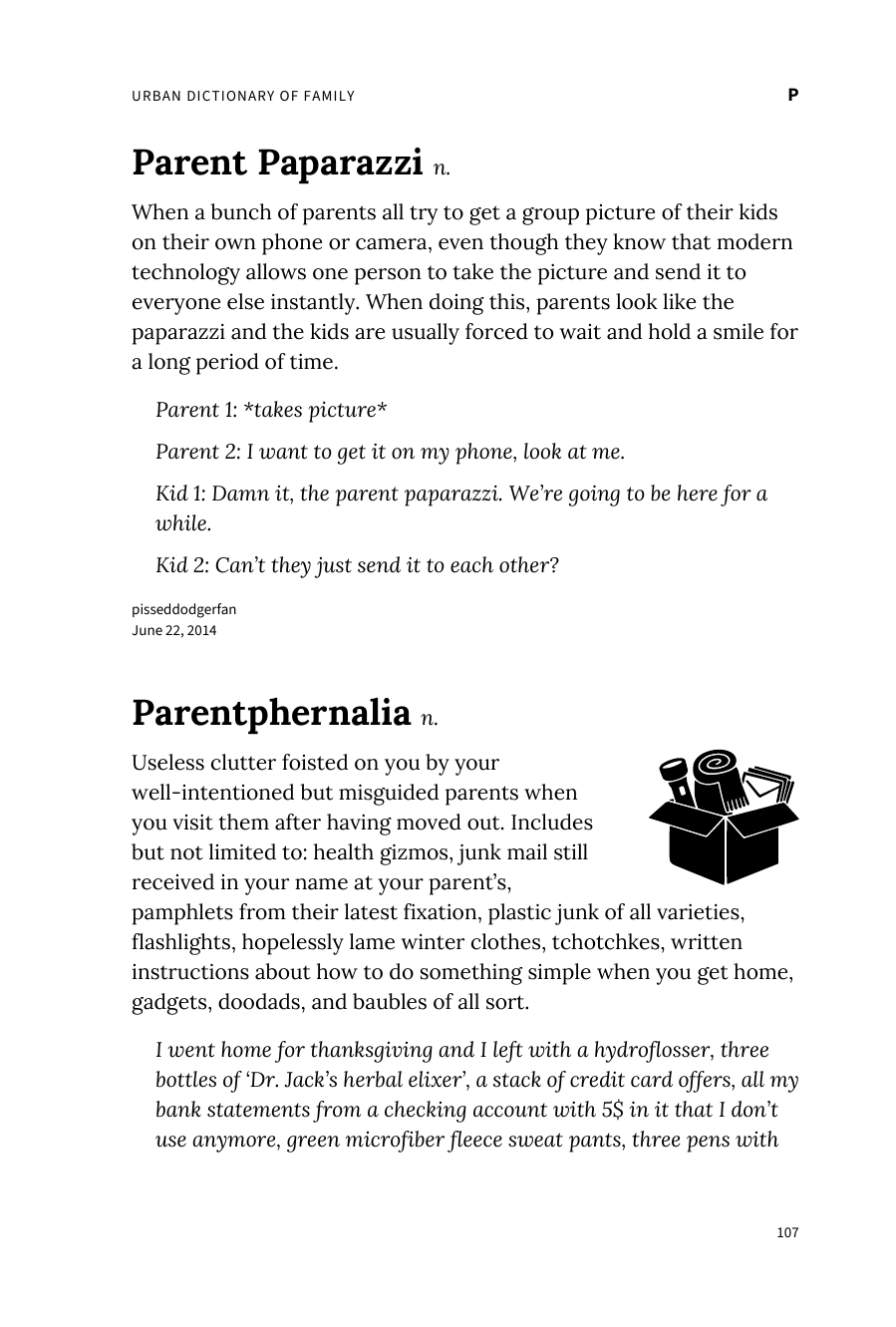 Preview page 113 of Urban Dictionary of Family