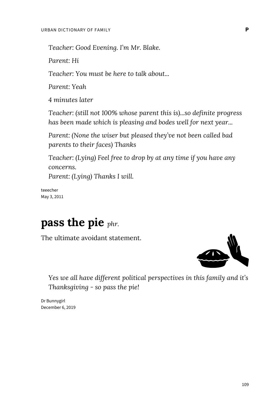 Preview page 115 of Urban Dictionary of Family