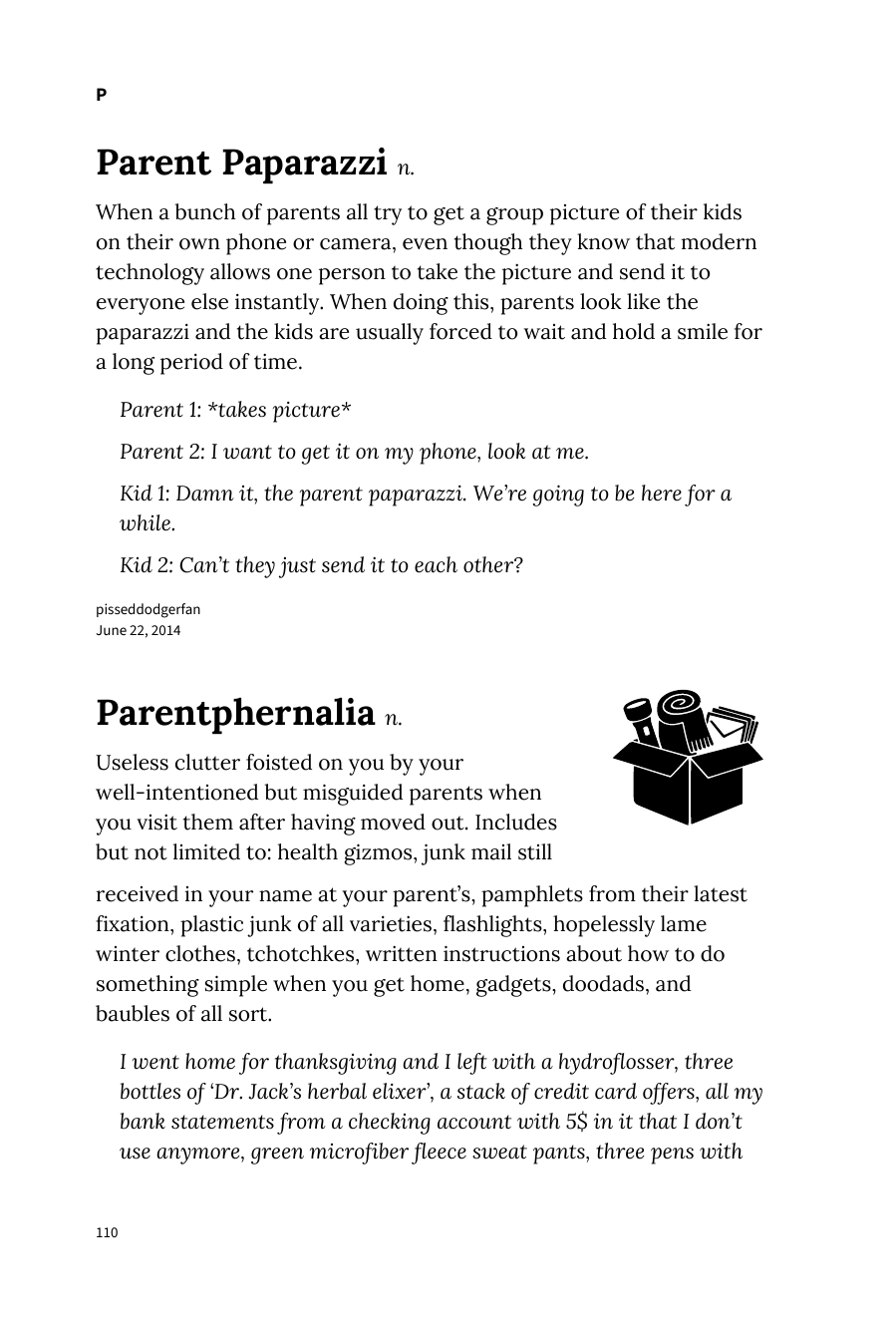 Preview page 116 of Urban Dictionary of Family