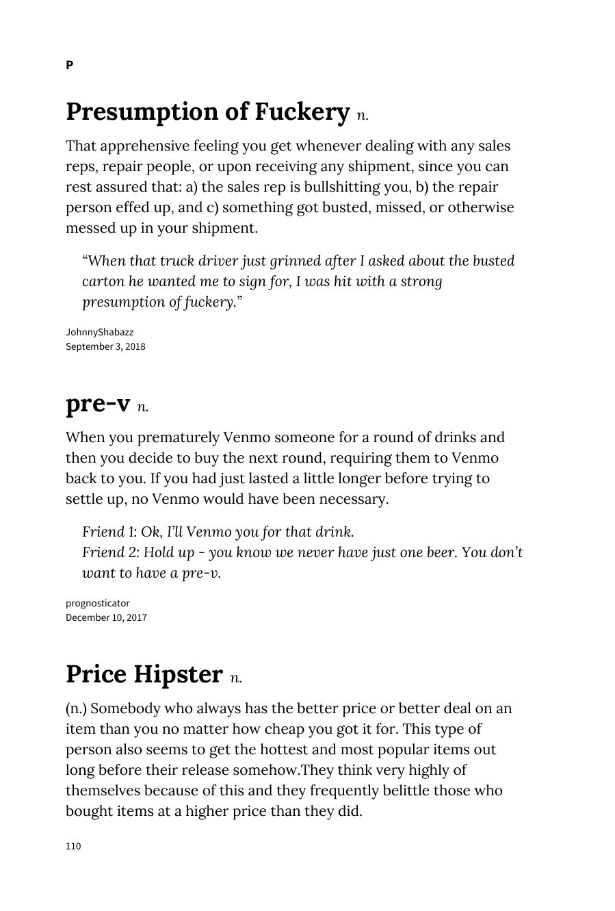 Preview page 116 of Urban Dictionary of Money