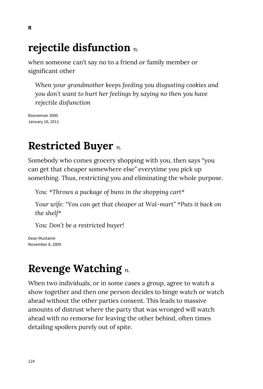 Preview page 130 of Urban Dictionary of Family