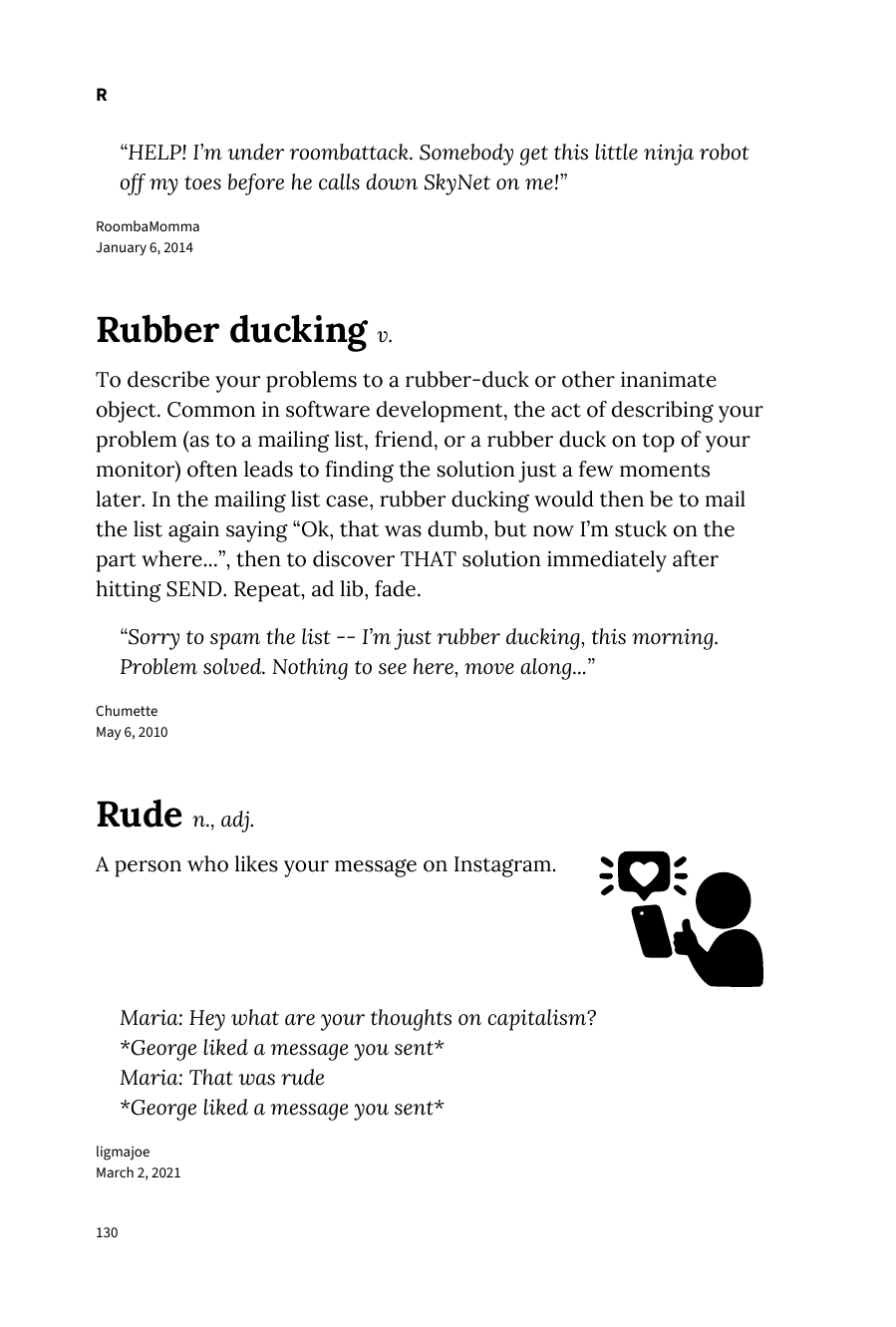 Preview page 136 of the Urban Dictionary of Technology