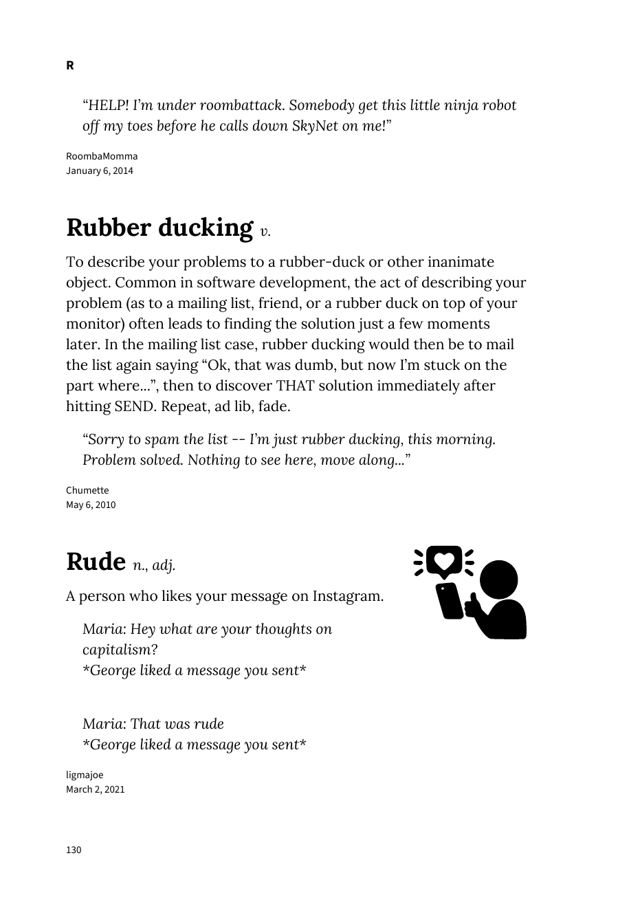Preview page 136 of the Urban Dictionary of Technology