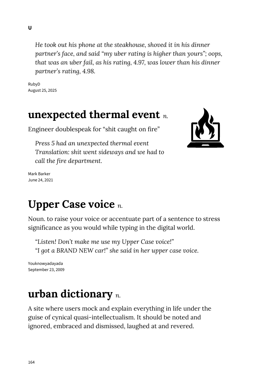 Preview page 170 of the Urban Dictionary of Technology