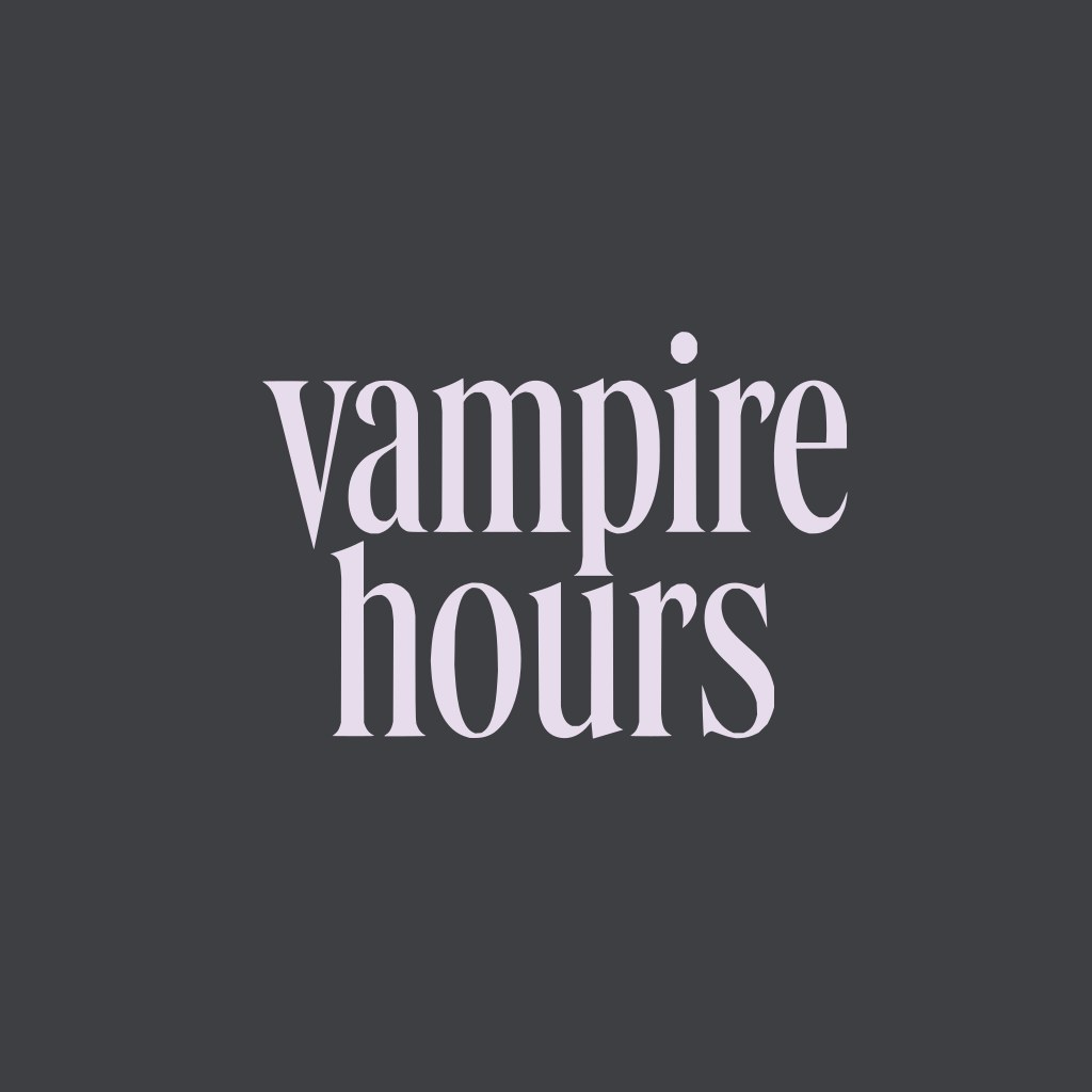 vampire hours hoodie, the artwork