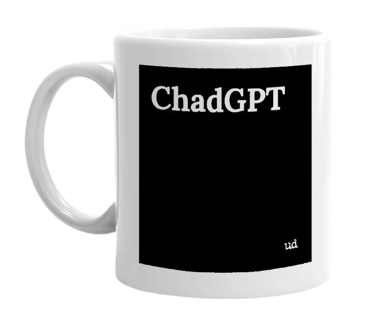 "ChadGPT" mug
