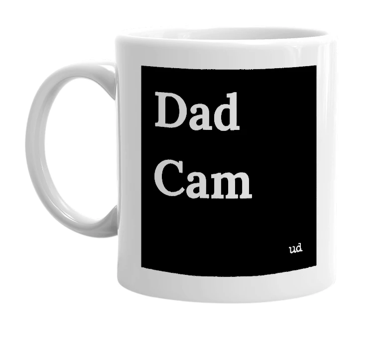 "Dad Cam" mug
