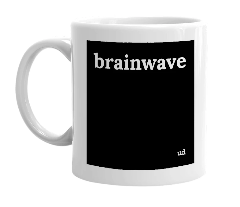 "brainwave" mug