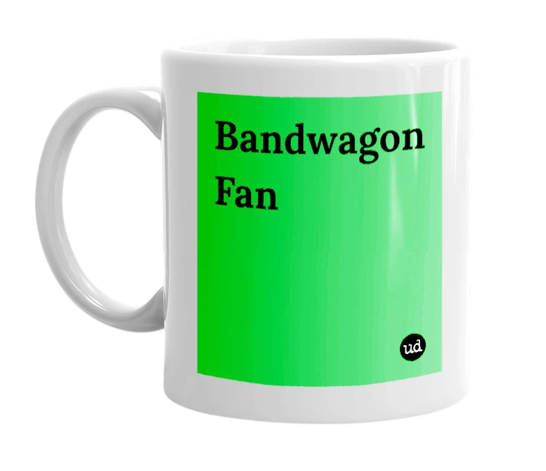 "Bandwagon Fan" mug