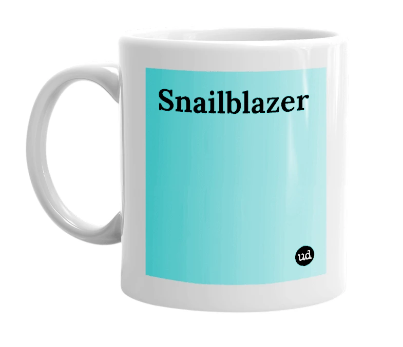 "Snailblazer" mug
