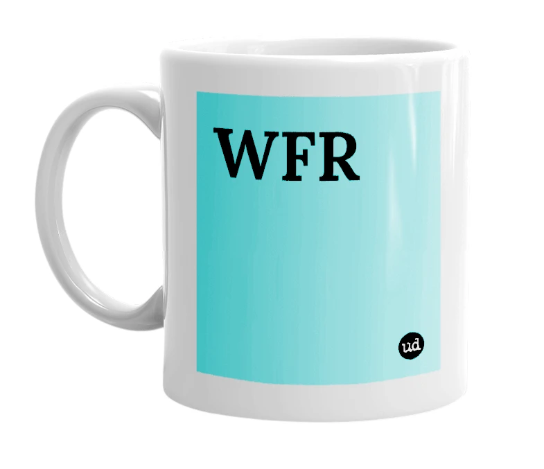 "WFR" mug