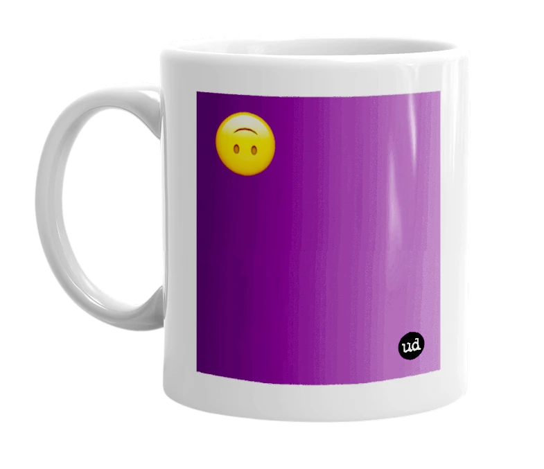 "ðŸ™ƒ" mug