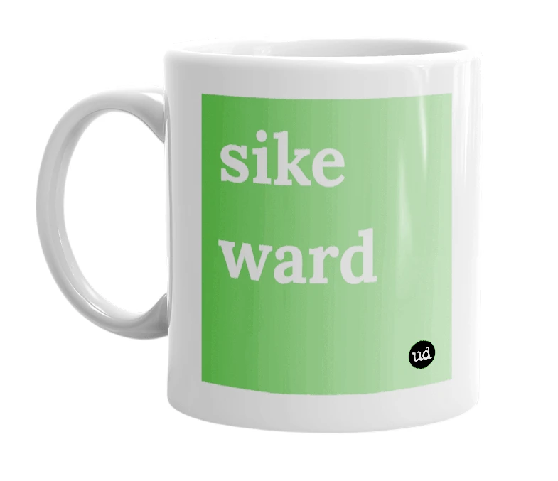 "sike ward" mug