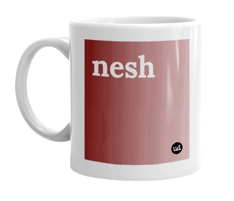 "nesh" mug
