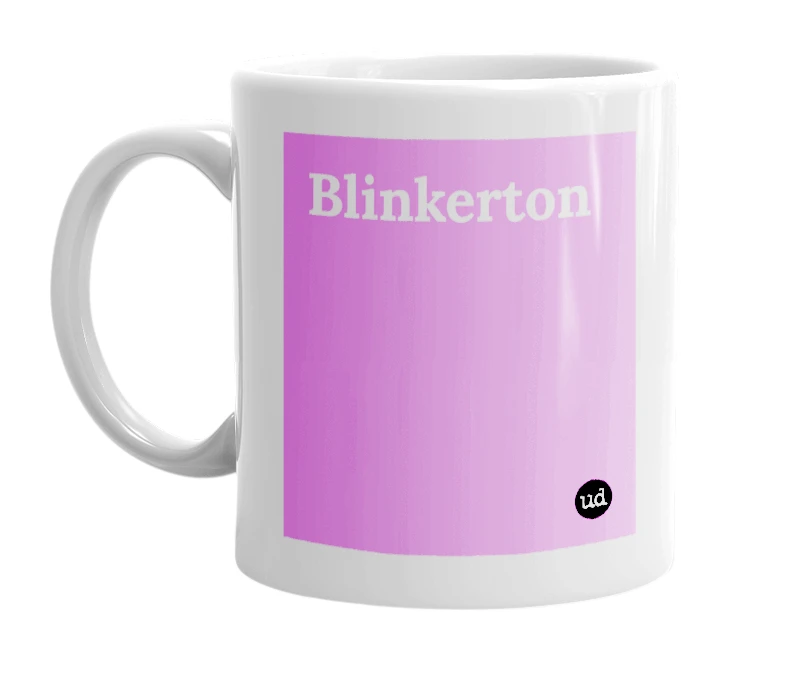 "Blinkerton" mug