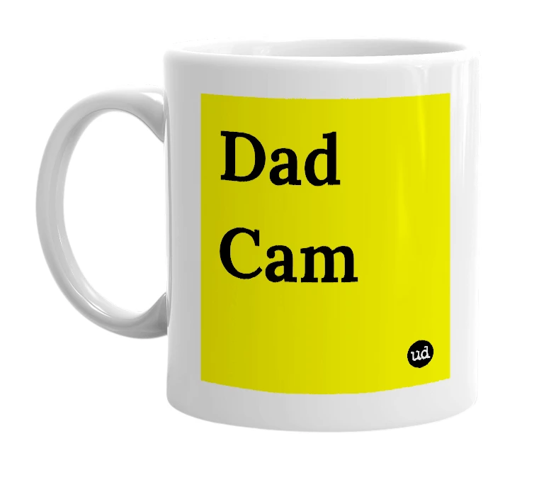 "Dad Cam" mug