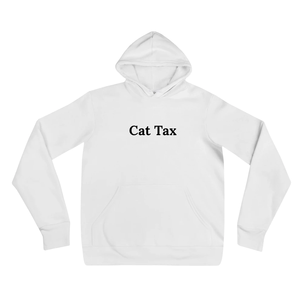 "Cat Tax" sweatshirt