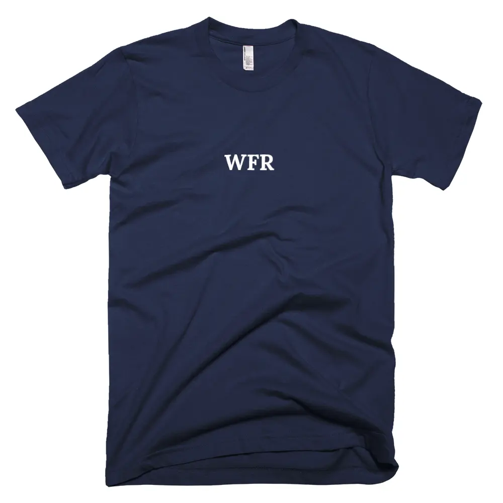 "WFR" tshirt