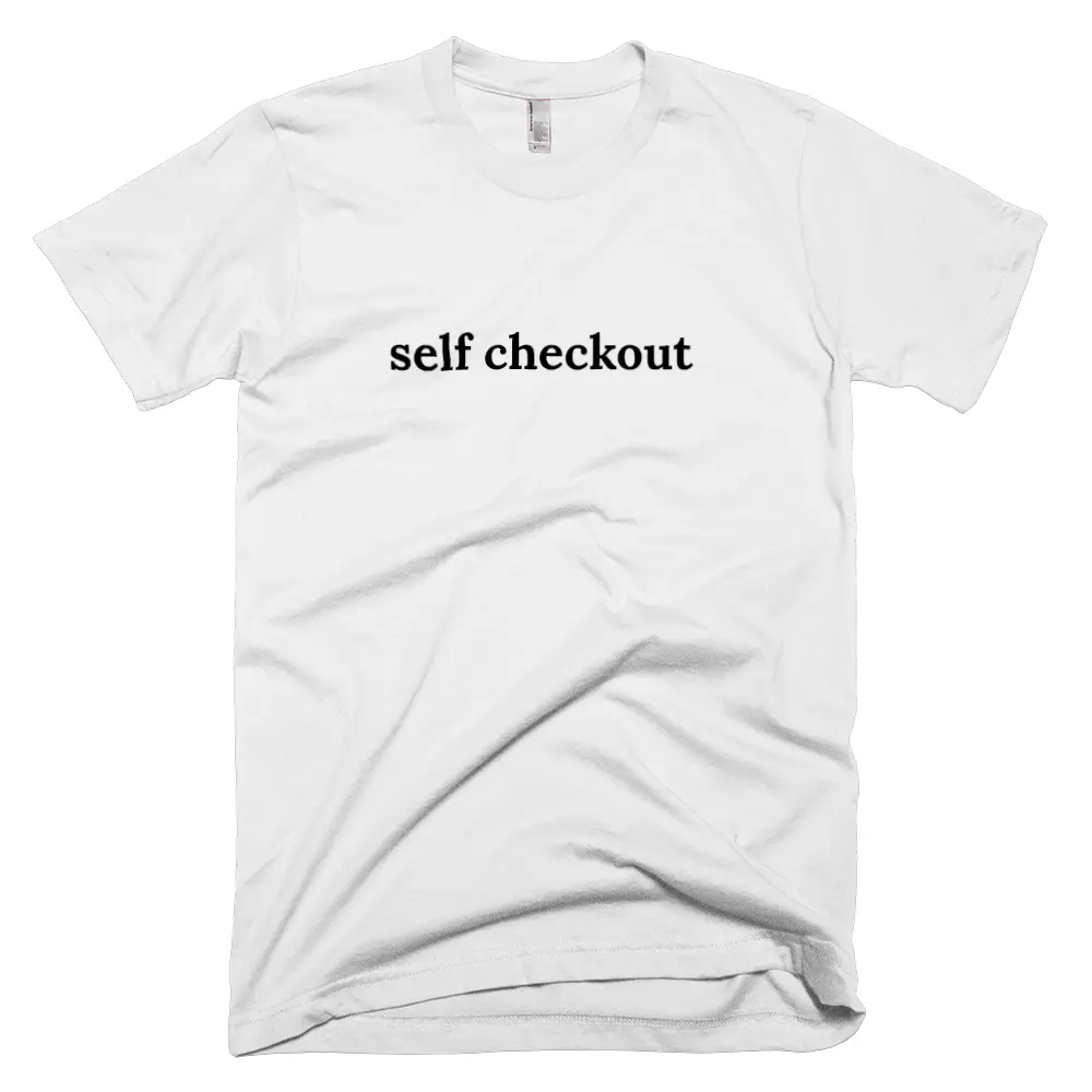 "self checkout" tshirt