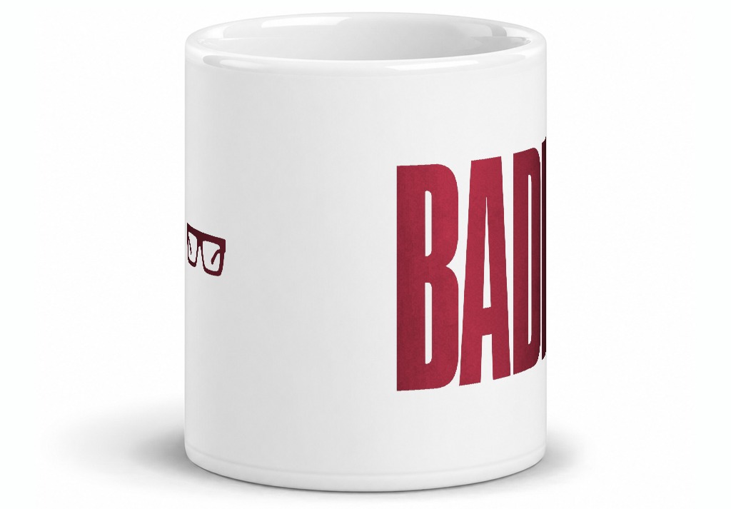 baddie mug, front
